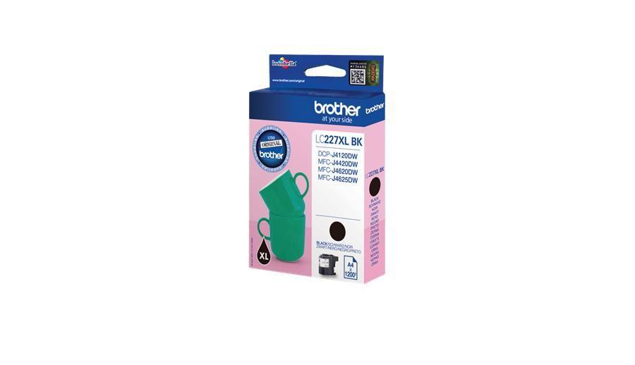 Tinteiro BROTHER LC227XLBKBP (1200 páginas - Preto) — miniatura 3