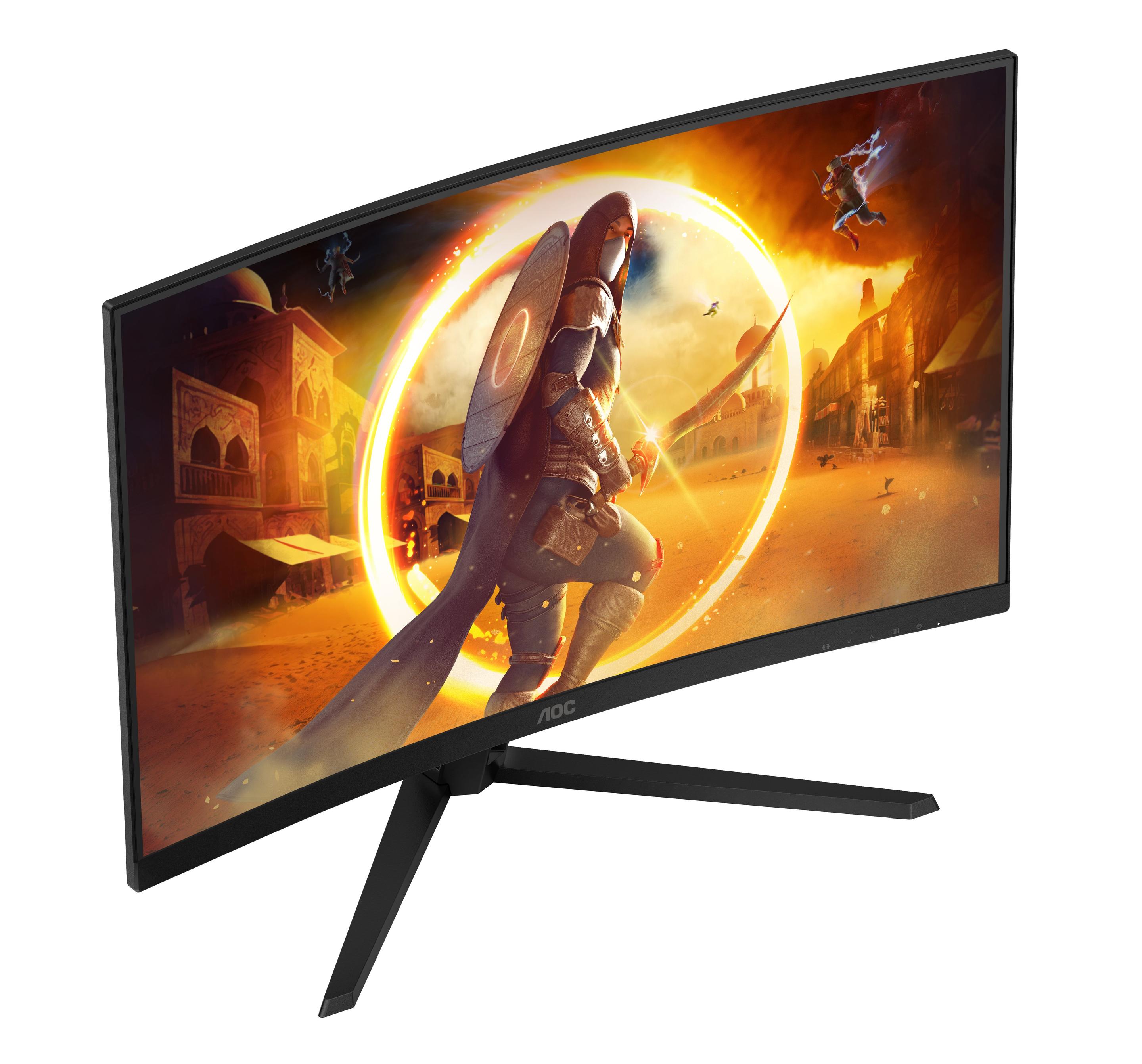 Monitor AOC CQ32G4VE (31,5" - Fast VA - 180 Hz - Preto/Cinzento) — miniatura 10