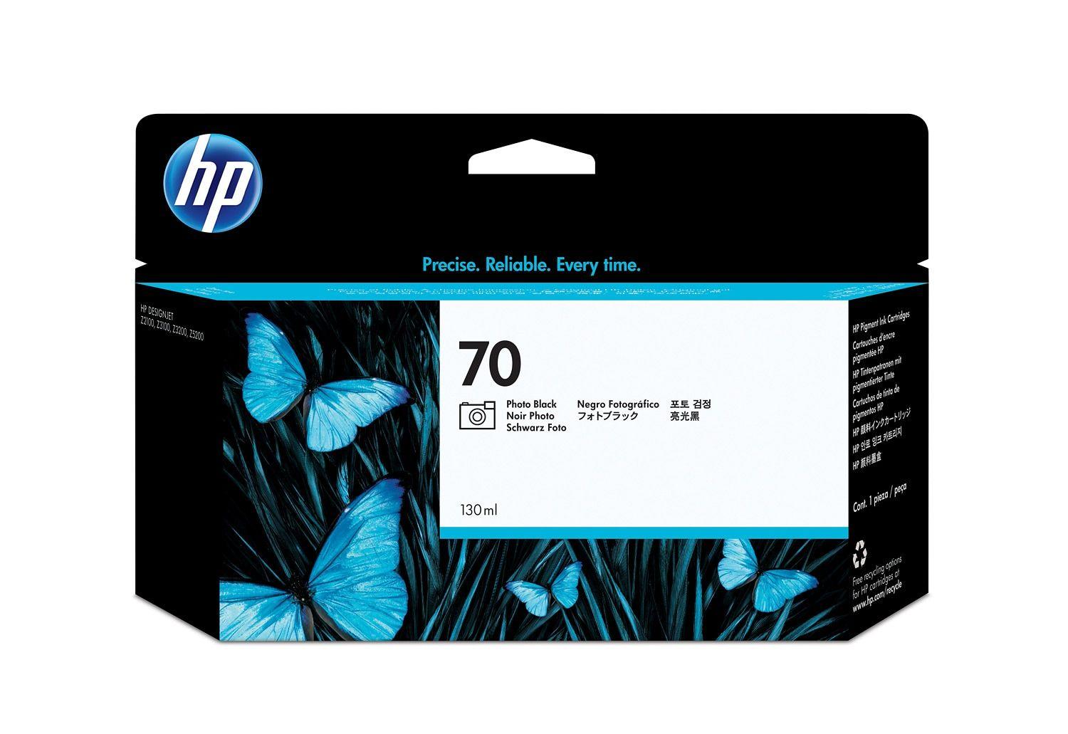 Tinteiro HP 70 C9449A (Preto Mate), imagem 1