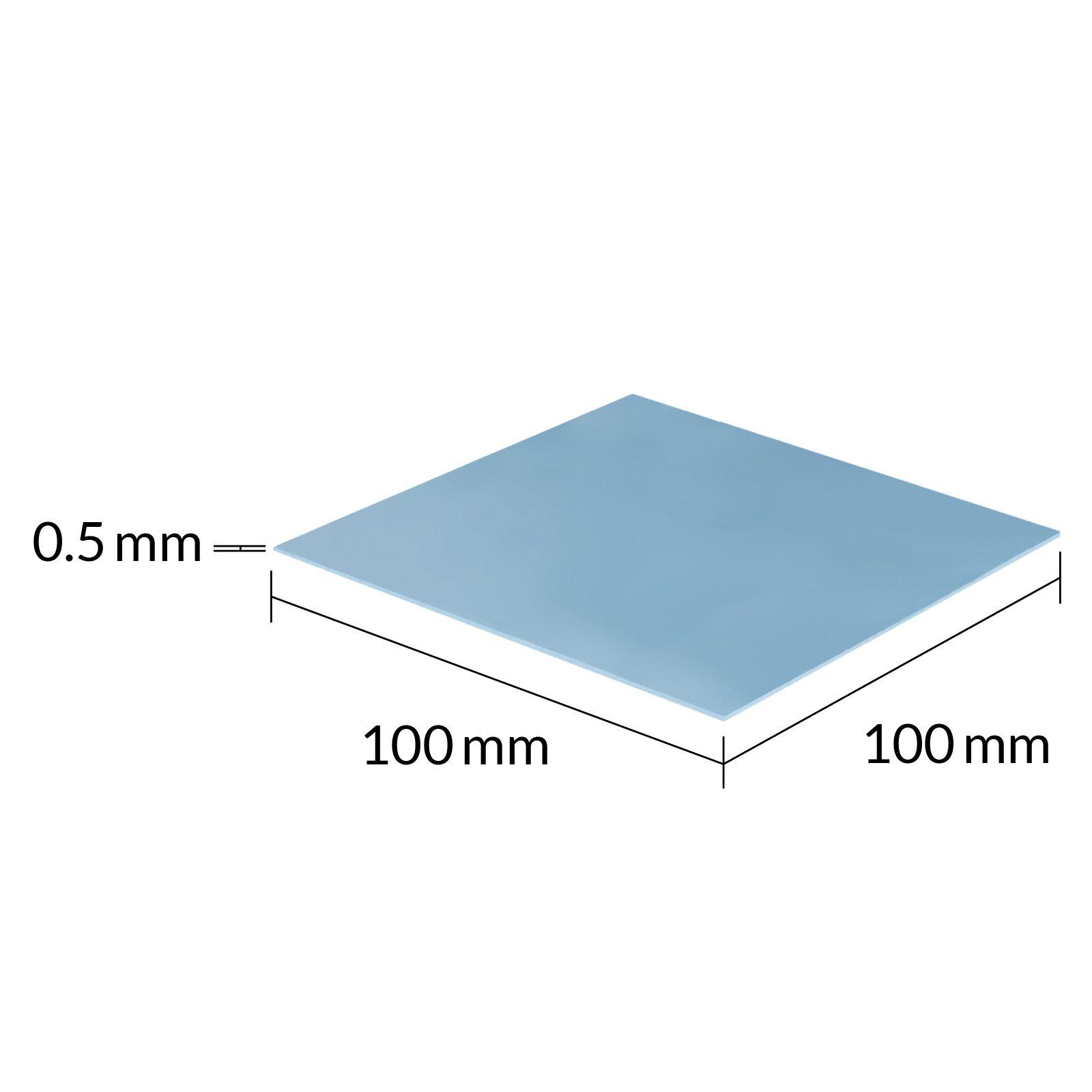 Almofada Térmica ARCTIC TP-3 (Almofada térmica - 3,4 g/cm³ - 150 °C - Azul) — miniatura 2