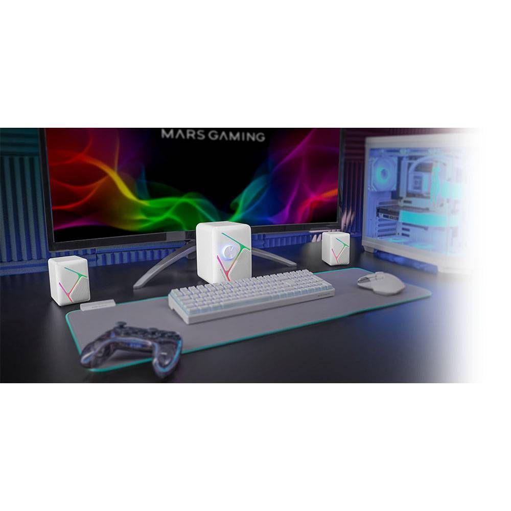 Colunas Gaming MARS GAMING MS-H21 (Com fios - Preto) — miniatura 6