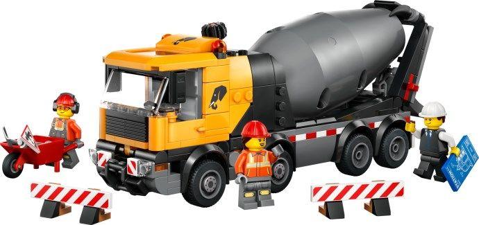 LEGO 60478 City Camião com Betoneira (7+ anos - 371 peças), miniatura 2