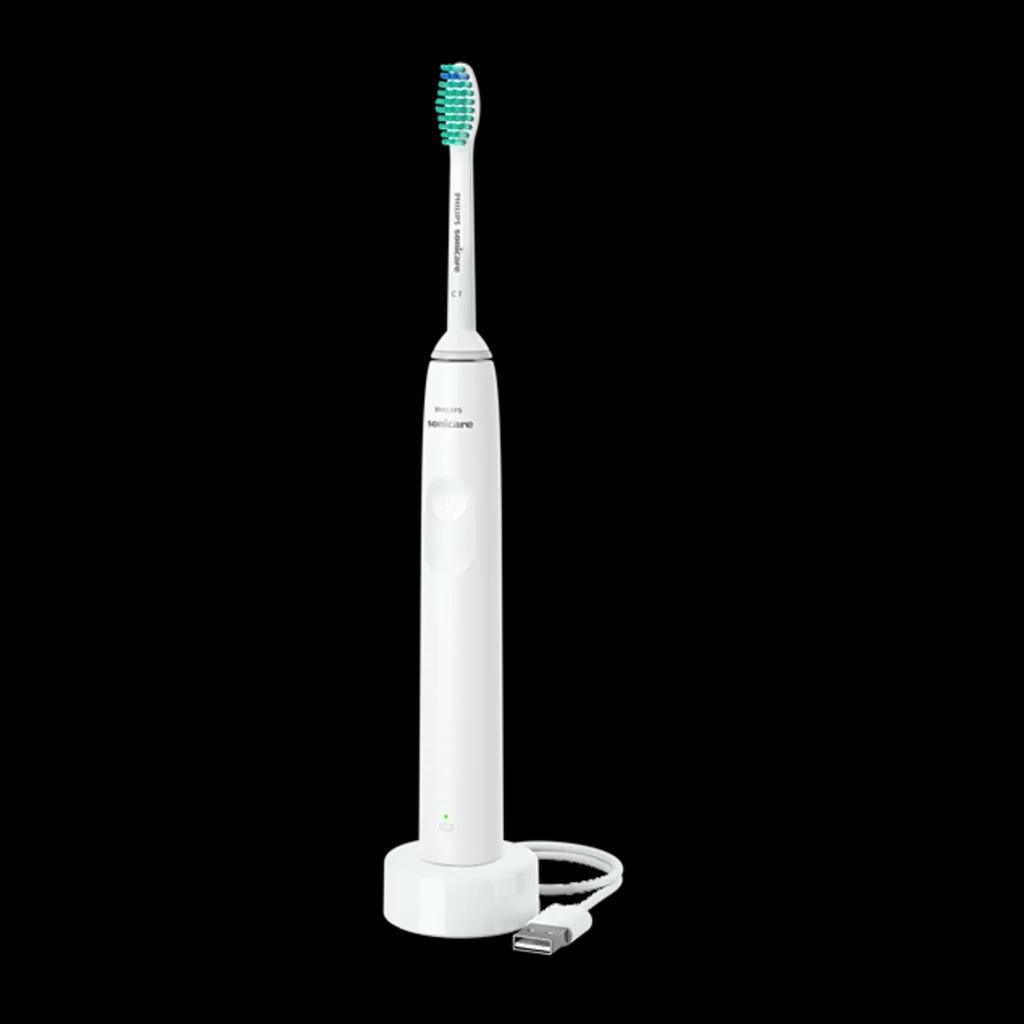 Escova de Dentes Elétrica Sónica PHILIPS Sonicare 2100 Series HX3651/13 (Branco) — miniatura 3