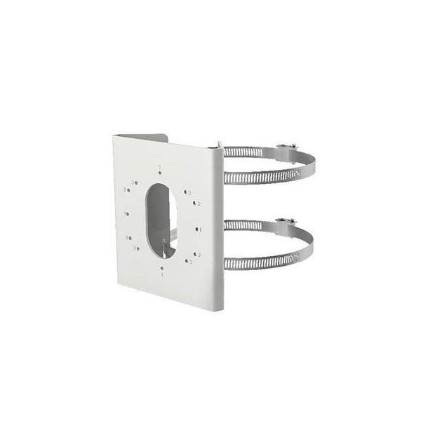 Suporte para Postes para Câmaras Bullet HIKVISION DS-1275ZJ-SUS (Diâmetro 67–127 mm - Branco), miniatura 2