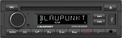 Autorrádio BLAUPUNKT Essen 200 DAB BT CD (1-DIN - CD - DAB+ - Bluetooth)