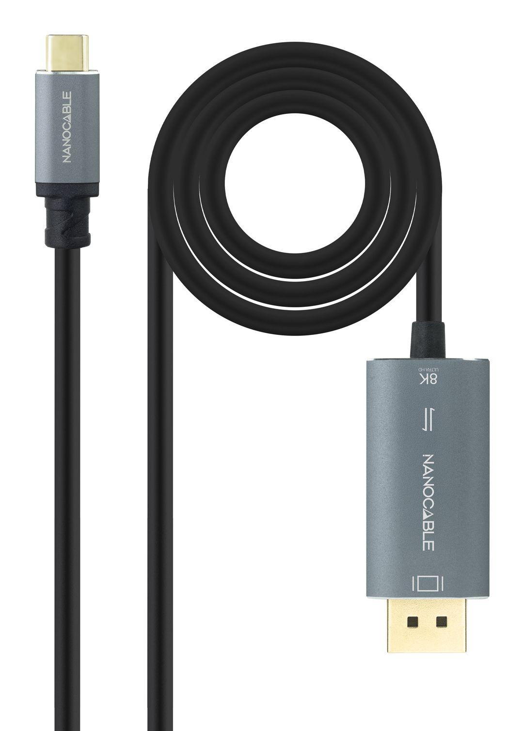 Cabos USB-C DisplayPort