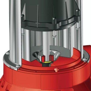 Bomba Submersível para Águas Residuais EINHELL GC-DP 1020 N (Aço inoxidável - Vermelho e Prateado), miniatura 2