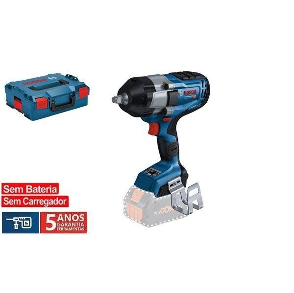 Chave de Impacto BOSCH GDS 18V-1000 C Professional (18 V - 1000 Nm - 1/2" - Azul/Preto), miniatura 2
