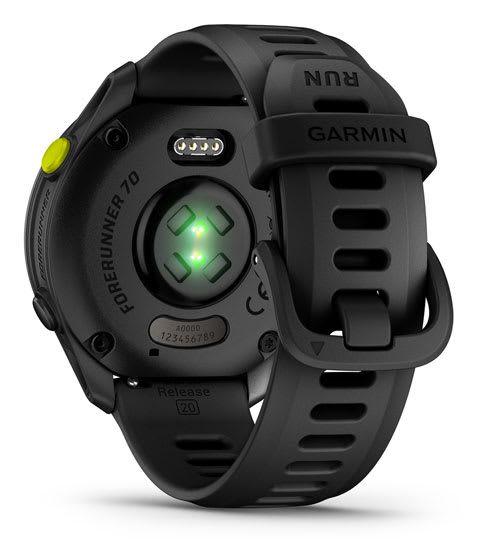 Smartwatch GARMIN Forerunner 70 (Redondo - AMOLED - 1,2" - Preto)