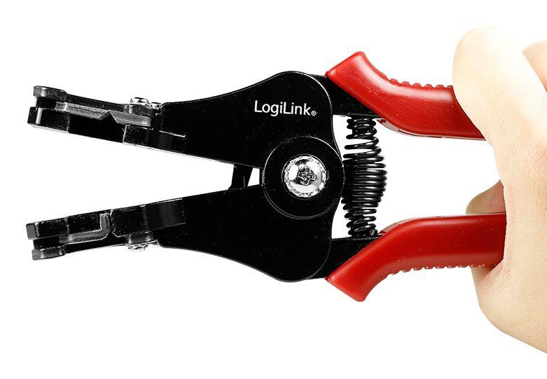 Alicate Descarnador LOGILINK PHT0102 (Metal - Preto e Vermelho) — miniatura 3
