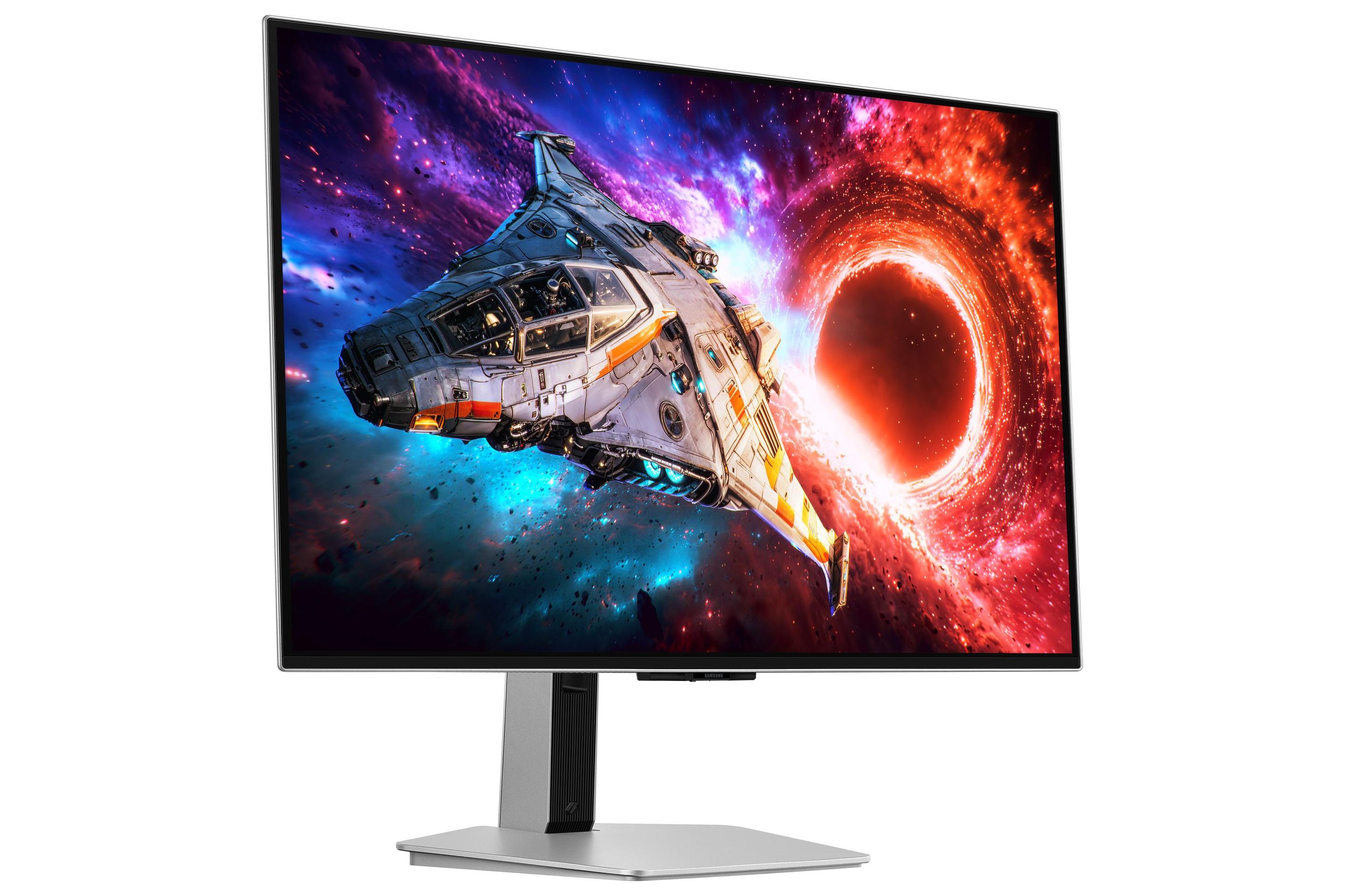 Monitor SAMSUNG Odyssey OLED G8 S32HG800SUX (32" - OLED - 240 Hz - Prateado) — miniatura 4