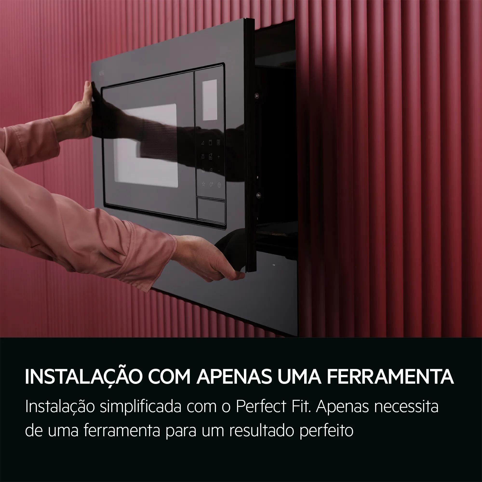 Micro-ondas de Encastre AEG OMB6G261TT (900 W - 800 W - 26 L - Preto), miniatura 11