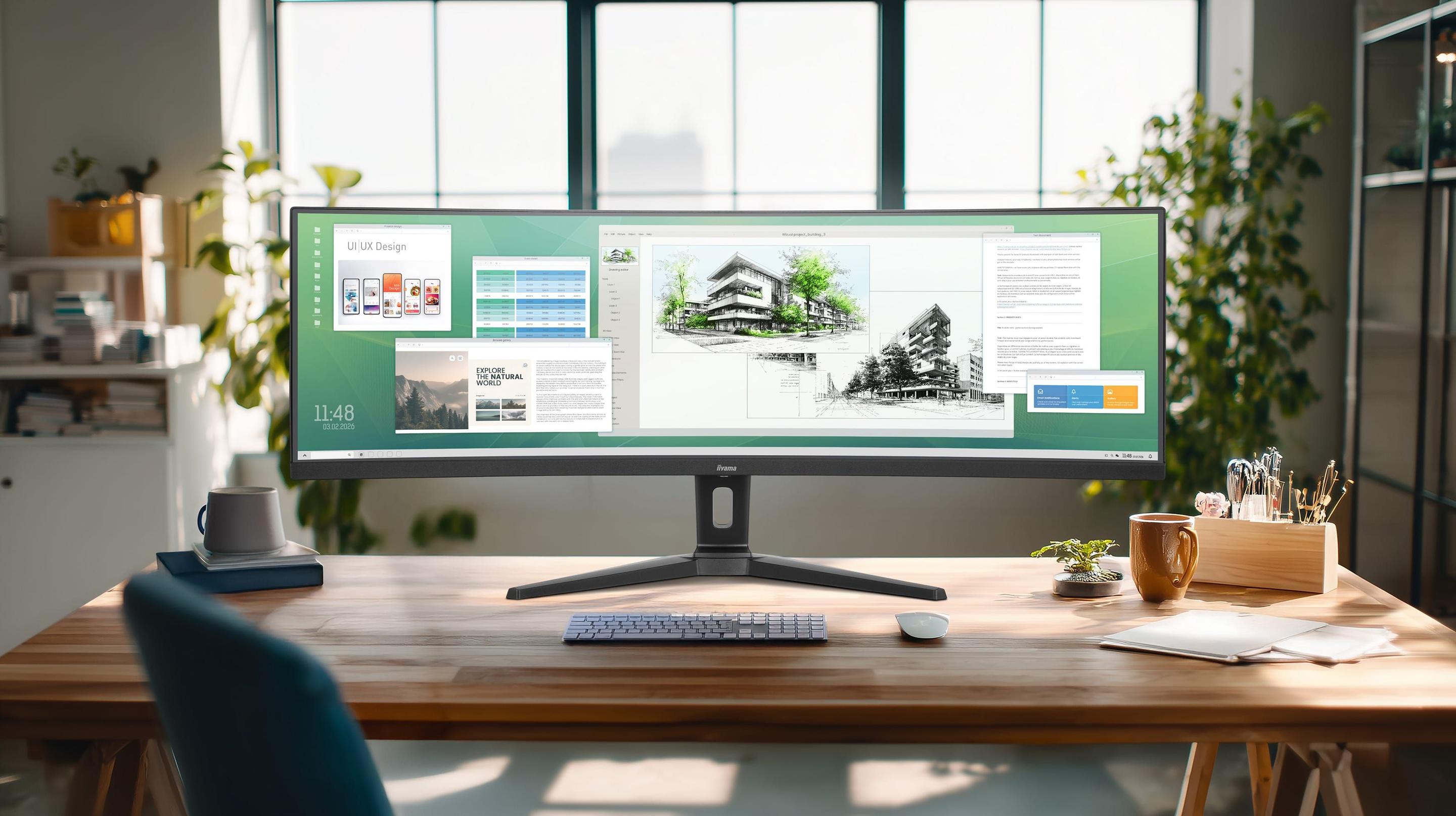 Monitor IIYAMA ProLite XCB4594DQSU-B1 (44,5" - VA - 75 Hz - Preto) — miniatura 21