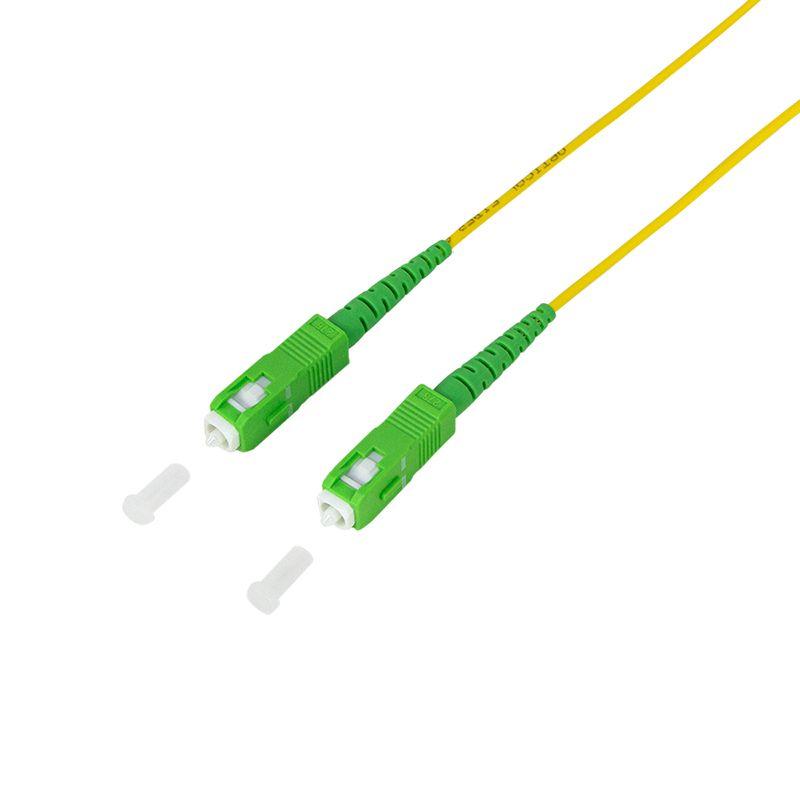 Cabo de Fibra Ótica LOGILINK FPSSC05 (SC/APC para SC/APC - 5 m - Amarelo)