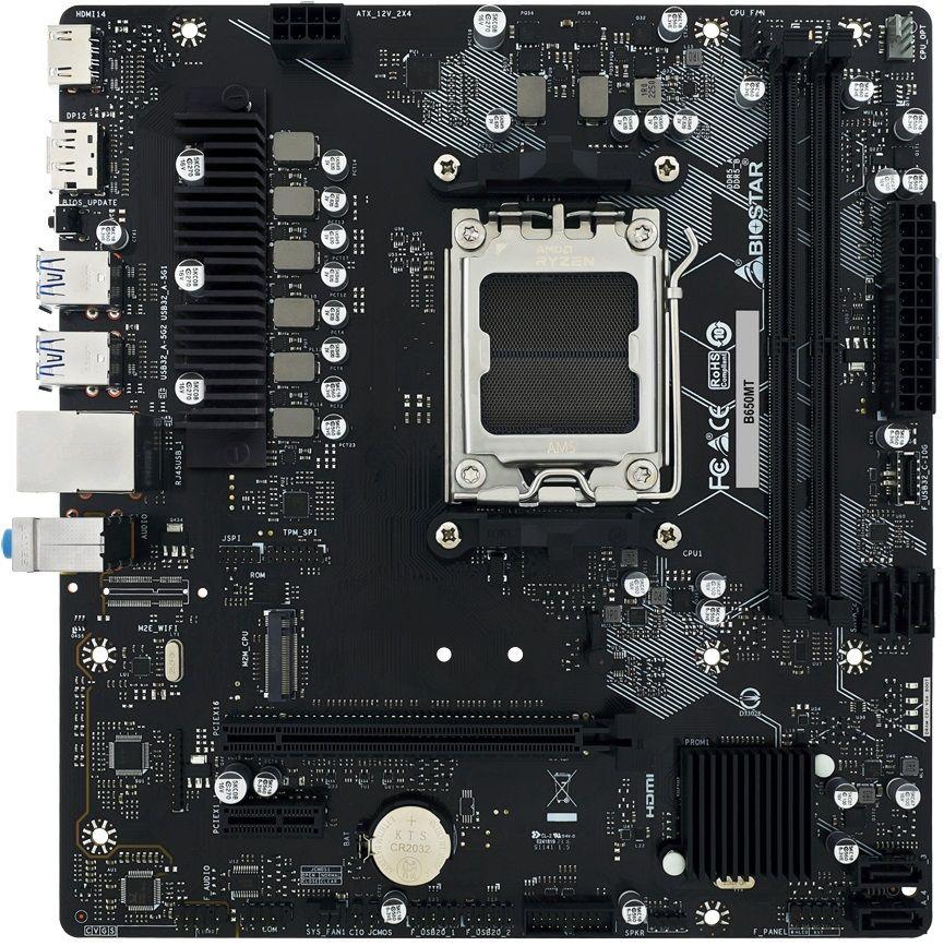 Motherboard BIOSTAR B650MT (AM5 - AMD Ryzen Série 7000 - Micro ATX - Azul), miniatura 3