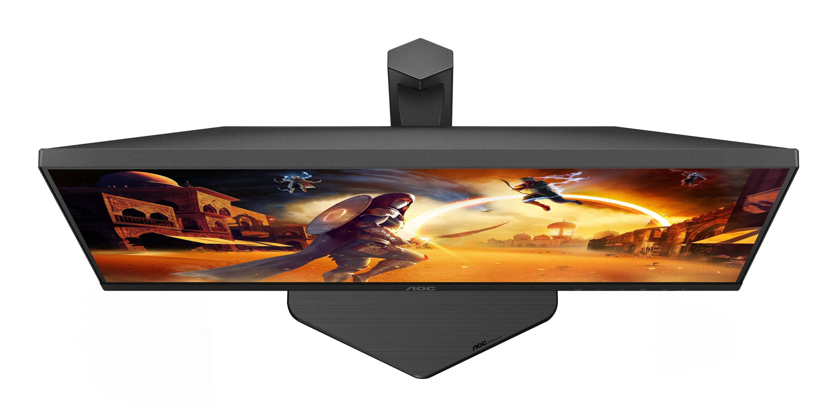 Monitor AOC Q27G4SRU (27" - Fast IPS - 320 Hz - Preto/Vermelho) — miniatura 8