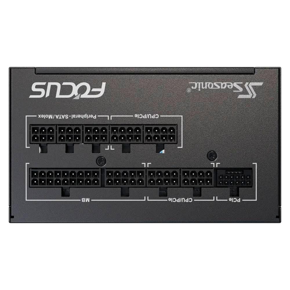 Fonte de Alimentação SEASONIC FOCUS-GX-750-V4 (ATX - 750 W - 80 PLUS Gold - Preto), miniatura 3