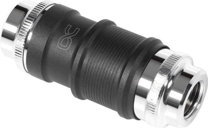 Conjunto de Engates Rápidos ALPHACOOL ES Schnellverschluss BLH1A PushIn Set IG-IG (Preto Mate/Cromado)