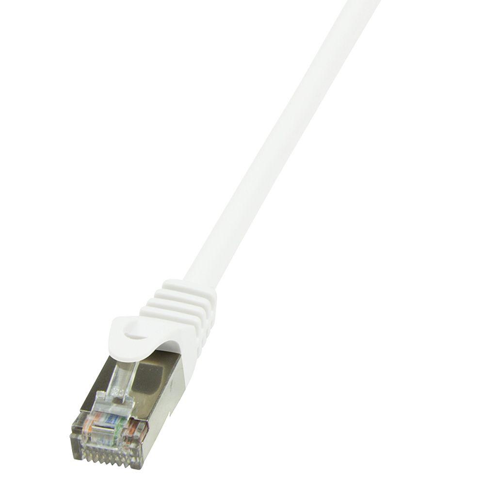 Cabo de Rede LOGILINK CP2091S (10 m - Cat6 - RJ-45 - Branco)