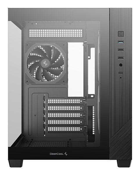 Caixa PC DEEPCOOL CG330 3F (ITX, Micro-ATX - Tower - 16,4 cm - Preto) — miniatura 3