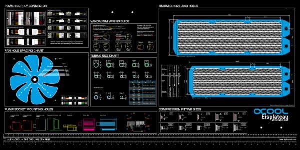 Tapete Antiestático de Trabalho e Montagem ALPHACOOL Eisplateau (120 x 60 cm), miniatura 3