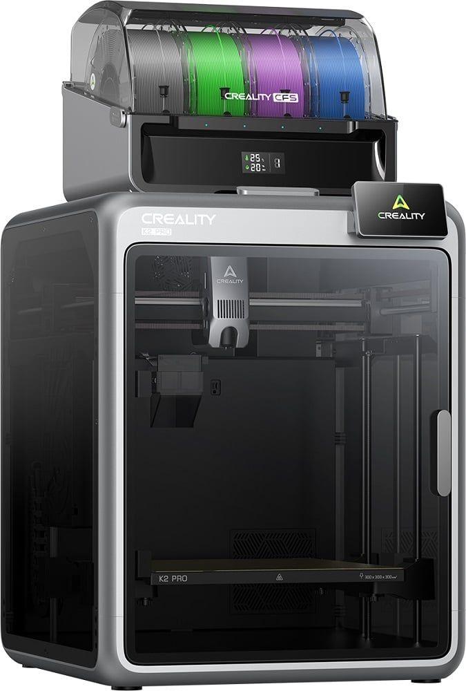 Impressora 3D CREALITY K2 Pro Combo (USB, Ethernet, Wi-Fi - Preto) — miniatura 3