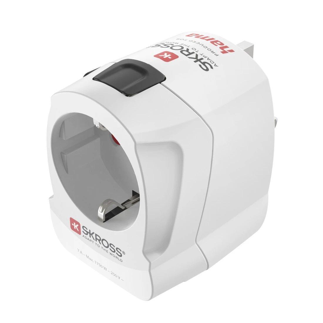 Adaptador de Viagem HAMA ProLight 0PD (Branco) — miniatura 2