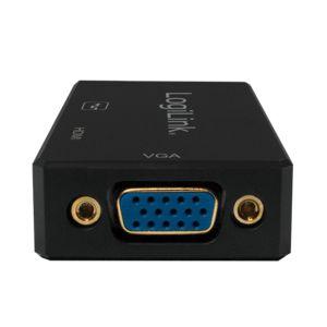 Adaptador Multiporta DisplayPort LOGILINK CV0109 (0,15 m - VGA + HDMI + DVI - Preto), miniatura 4