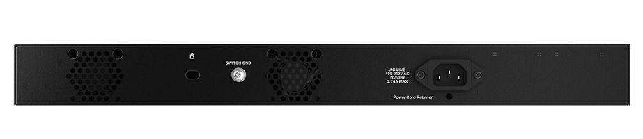 Switch D-LINK DMS-1024/E (2.5G Ethernet - 10, 100, 1000, 2500 Mbit/s - 120 Gbit/s - Preto) — miniatura 3