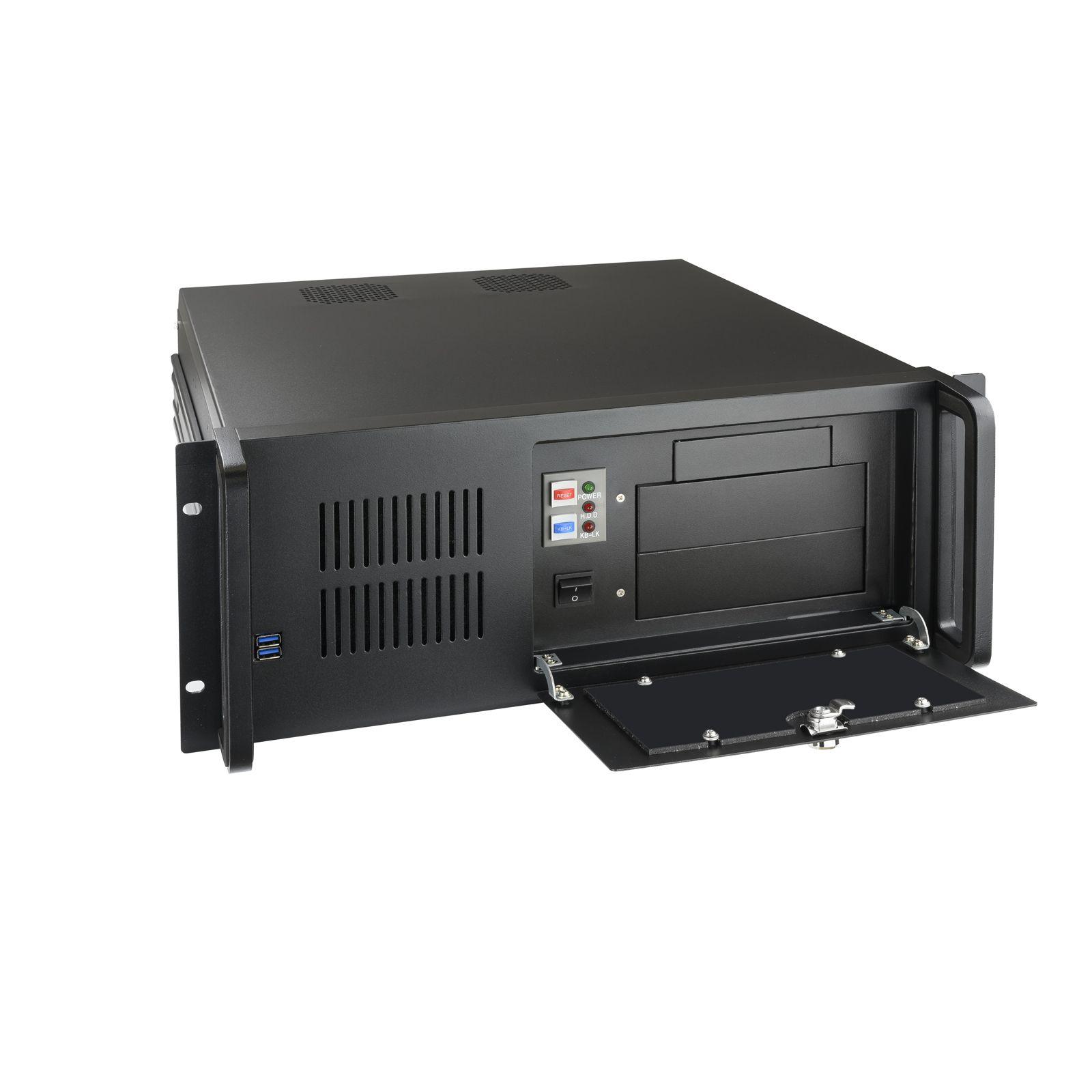 Caixa PC Rack TOOQ RACK-406N-USB3 (2 x USB 3.0 - Rack de pendurar na parede - Preto) — miniatura 2