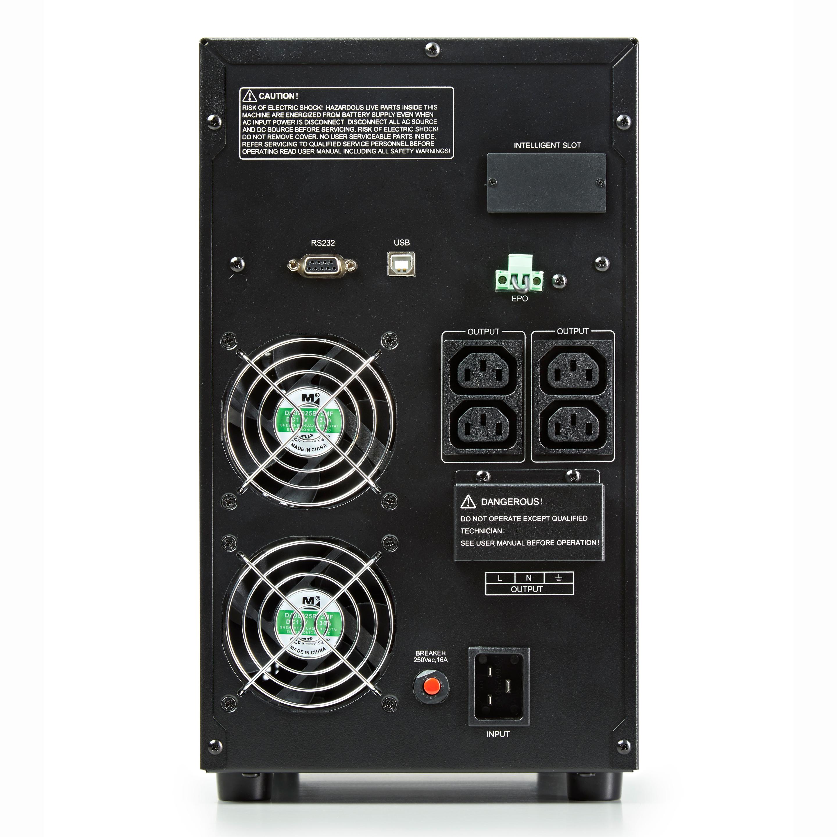 UPS SALICRU SPS 3000 ADV T (Windows, Linux, Mac - C13, terminal - Preto) — miniatura 3