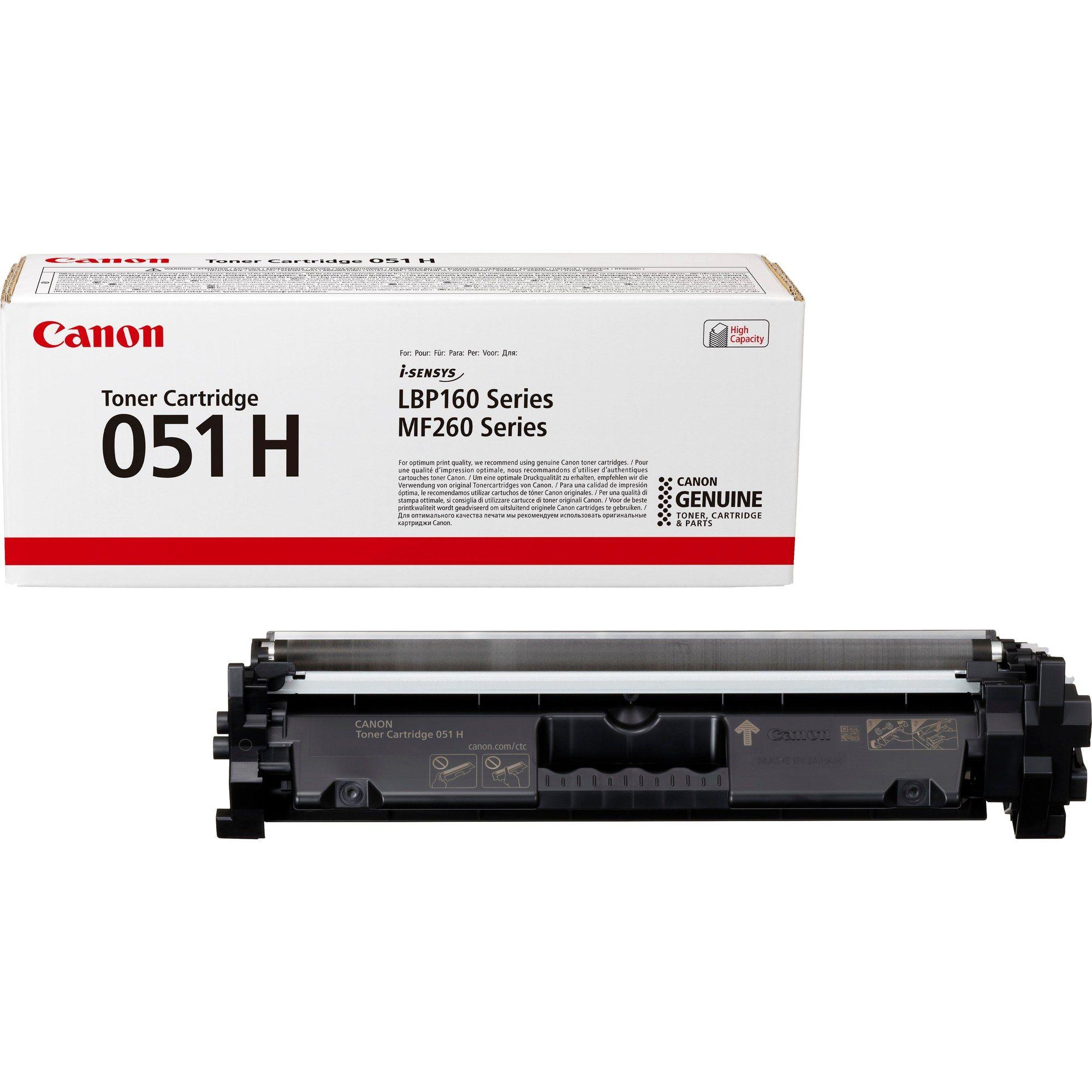 Toner CANON 051H (4100 páginas - Preto)