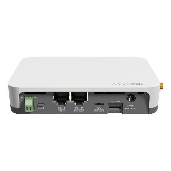Gateway IoT MIKROTIK KNOT LR9G (Wi-Fi 4 - 300 Mbit/s - Banda única - Branco), miniatura 3