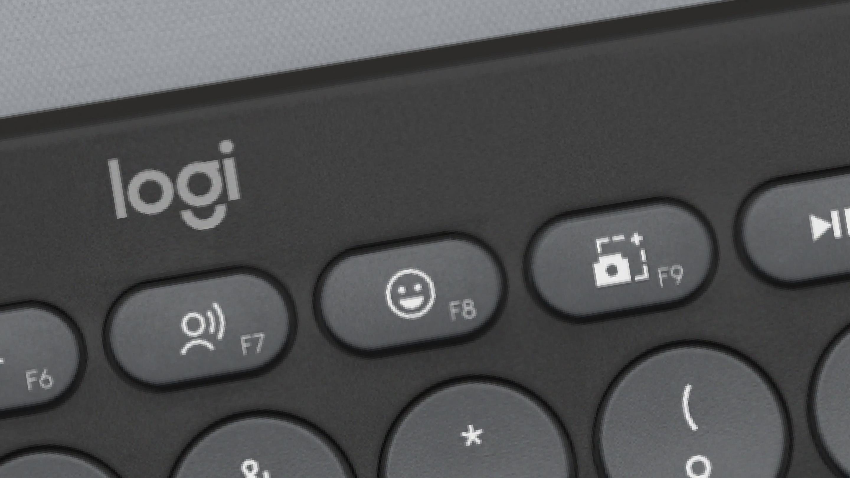 Teclado LOGITECH Pebble Keys 2 K380s (Espanhol - Teclas tesoura - Mini - Grafite) — miniatura 9