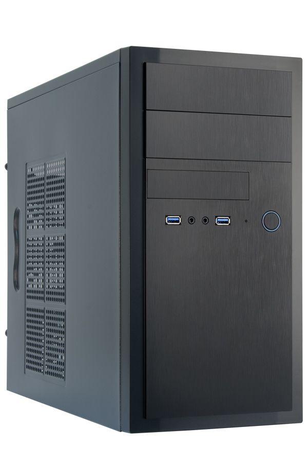 Caixa Micro-ATX CHIEFTEC HT-01B-OP (Micro ATX - Mini Tower - Alumínio - Preto)