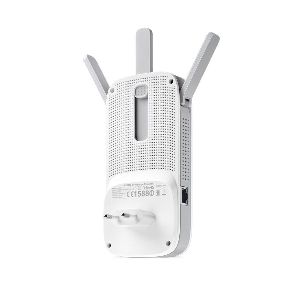 Repetidor Wi-Fi TP-LINK RE450 (1300 Mbit/s - Banda dupla, 2,4 GHz / 5 GHz - 1 unidade - Branco), miniatura 3