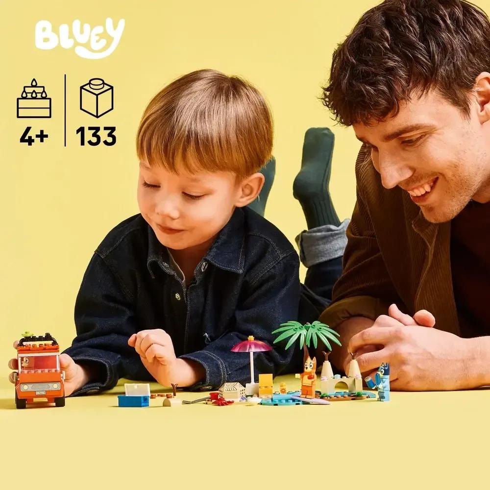 LEGO 11202 Bluey Viagem de Carro à Praia com a Bluey e a Família (4+ anos - 133 peças), miniatura 4
