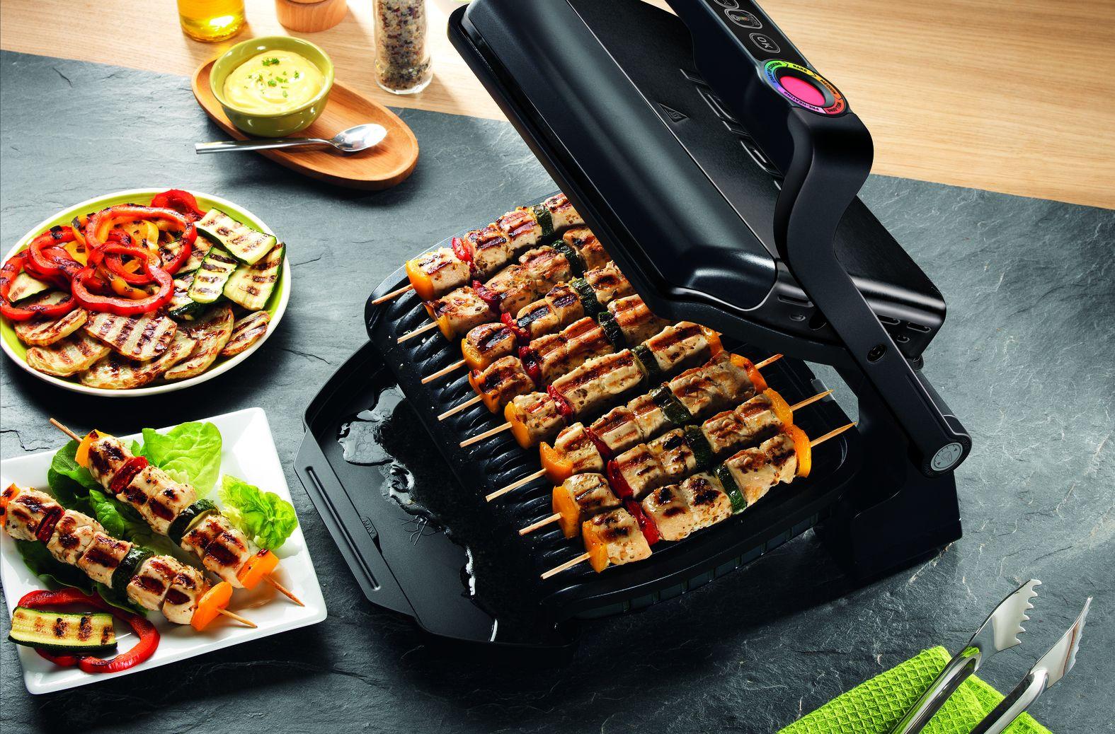Grelhador de Contacto TEFAL GC712812 OptiGrill+ (Altura 17,5 cm - Preto), miniatura 7