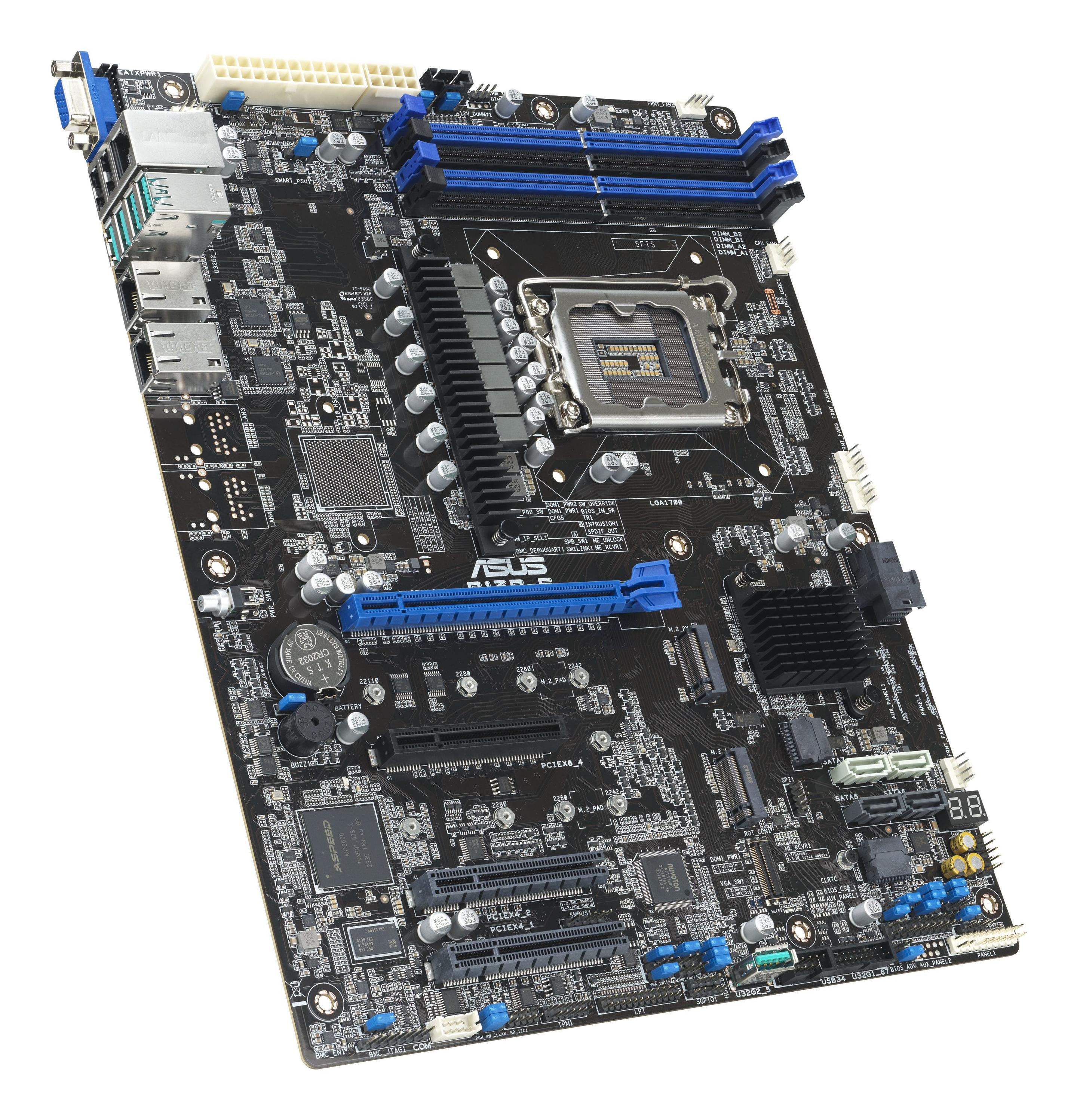 Motherboard ASUS P13R-E (LGA 1700 - ATX - Duplo canal - Preto)