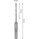 Broca de Martelo BOSCH EXPERT SDS plus-7X 2608900092 (8 mm - 365 mm), miniatura 4