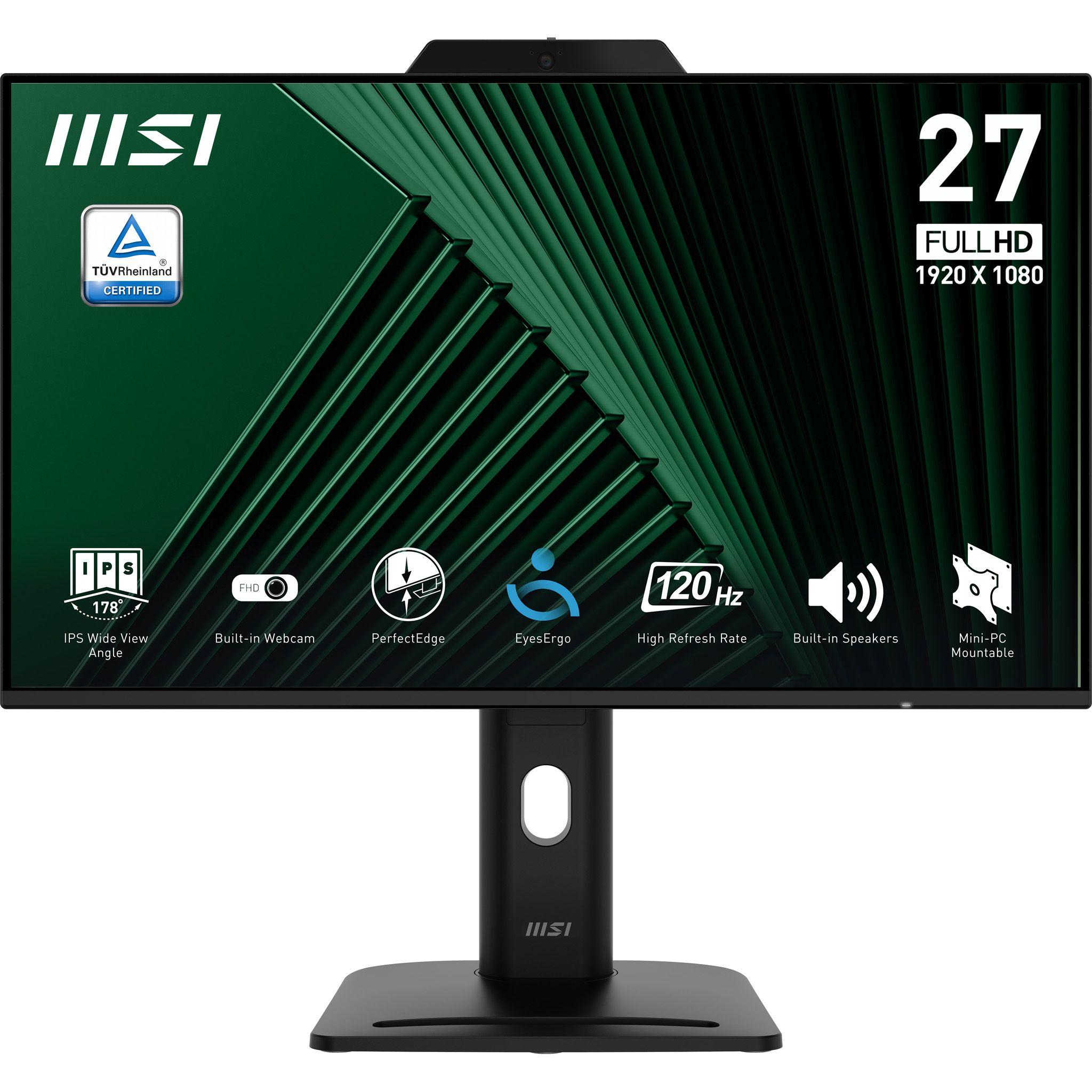 Monitor MSI PRO MP272PMG (27" - IPS - 120 Hz - Preto)