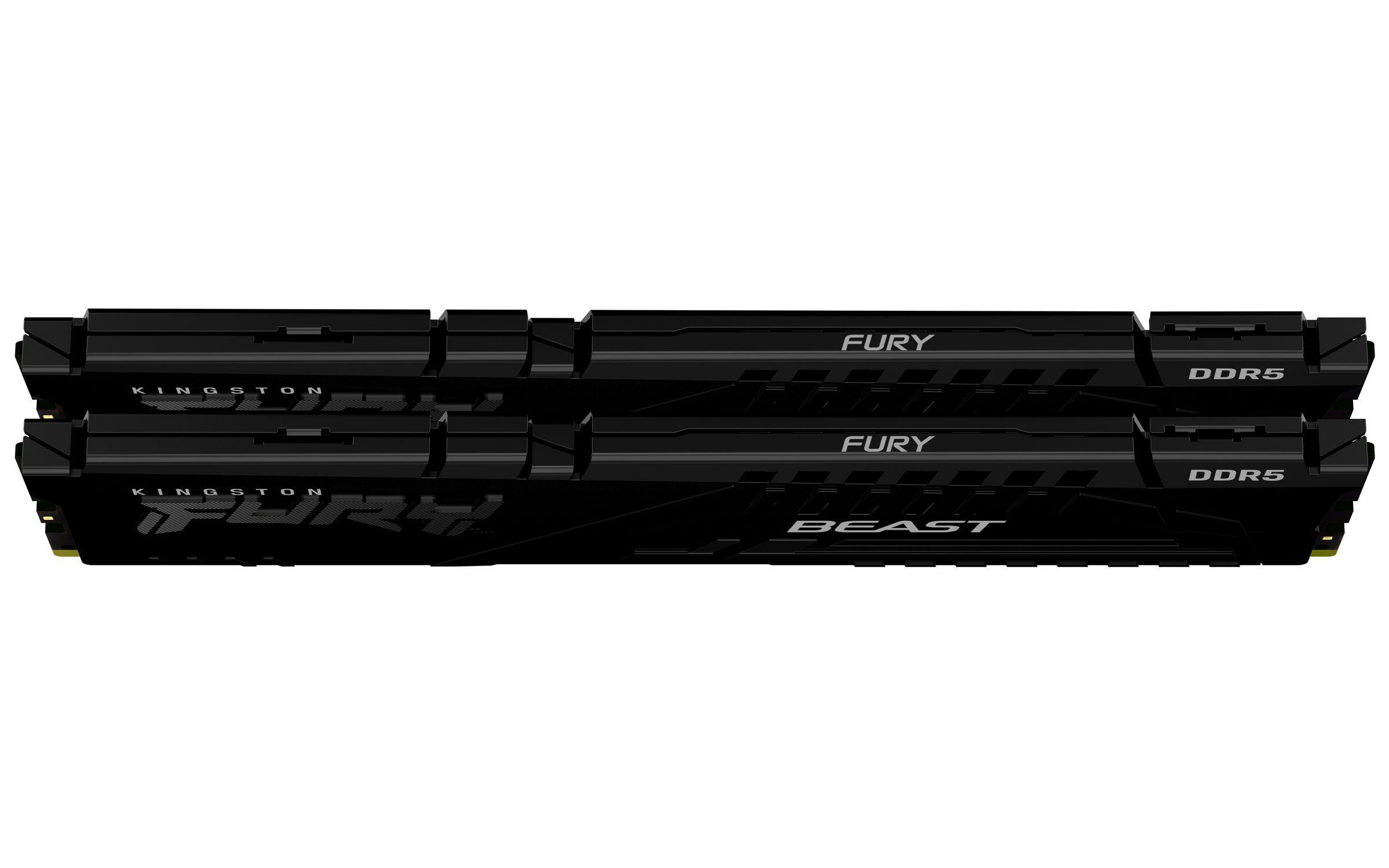Memória RAM KINGSTON FURY Beast KF552C40BBK2-32 (5200 MHz - 32 GB - DIMM) — miniatura 2
