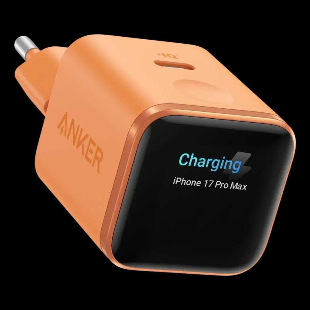 Carregador USB-C de Parede ANKER Nano Charger 45W (45 W - GaN - Laranja), miniatura 2