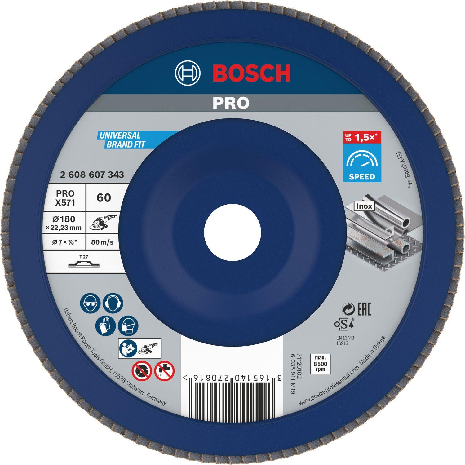 Disco de Lamelas de Lixar BOSCH X571 (Plástico), imagem 1