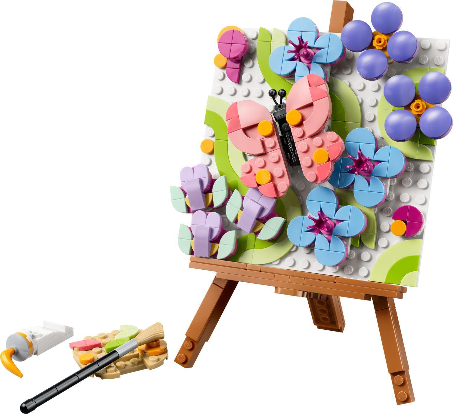 LEGO 31390 Creator Quadro de Decoração com Arte Floral (8+ anos - 348 peças)