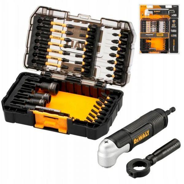 Conjunto de Pontas para Chave de Fendas DEWALT FLEXTORQ DT70782-QZ (33 Peças - Design McLaren)