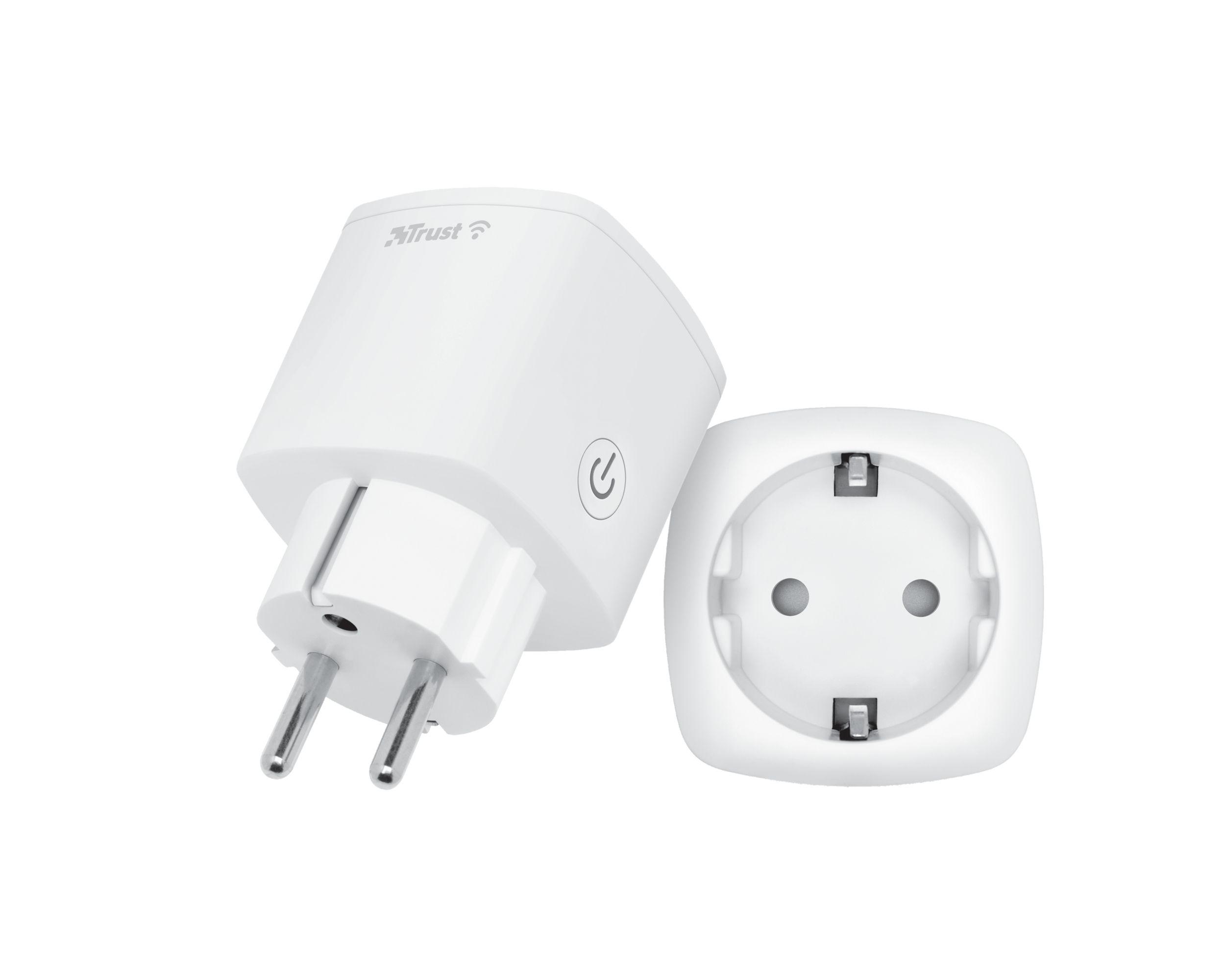 Tomada Inteligente TRUST 71301 (Branco)