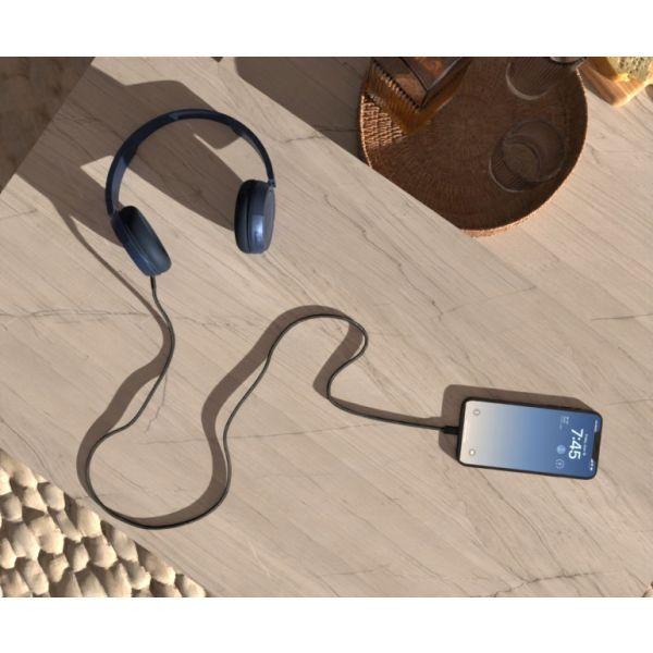 Cabo de Áudio GEMBIRD CCA-CM3.5M-1.5M (USB-C para Jack 3,5 mm - 1,5 m - Preto) — miniatura 4