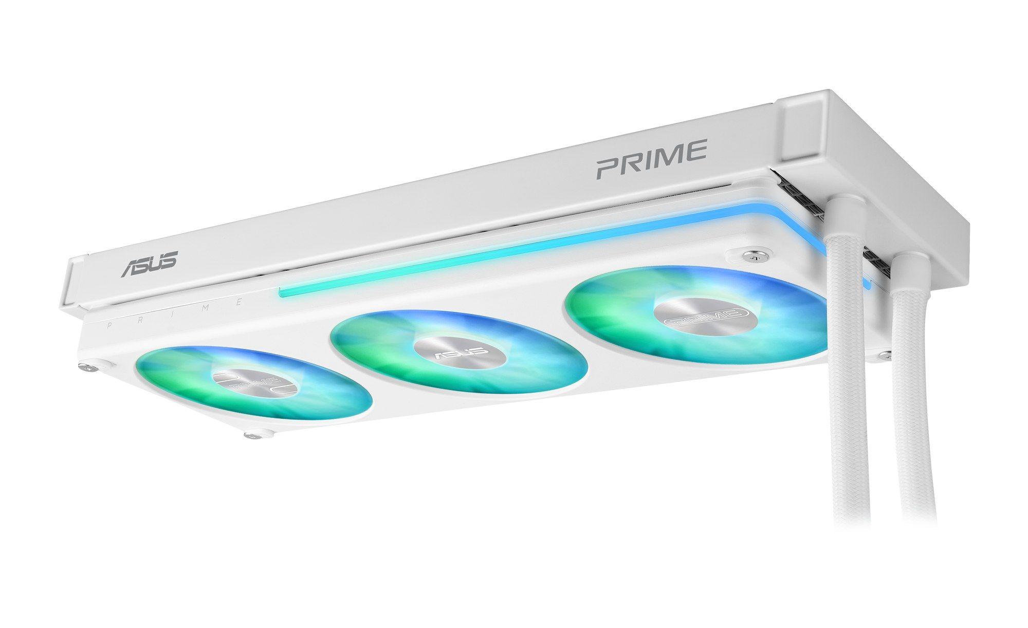 Refrigerador Líquido AIO para CPU ASUS PRIME LC II 360 ARGB LCD (Radiador 360 mm - Ecrã IPS 3,95" - Branco) — miniatura 16