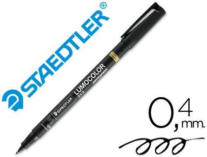 Marcador Permanente STAEDTLER Lumocolor 313-9 (Preto) — miniatura 2